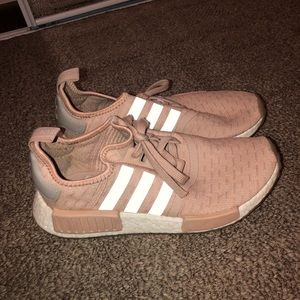 peach/pink ish NMD’s